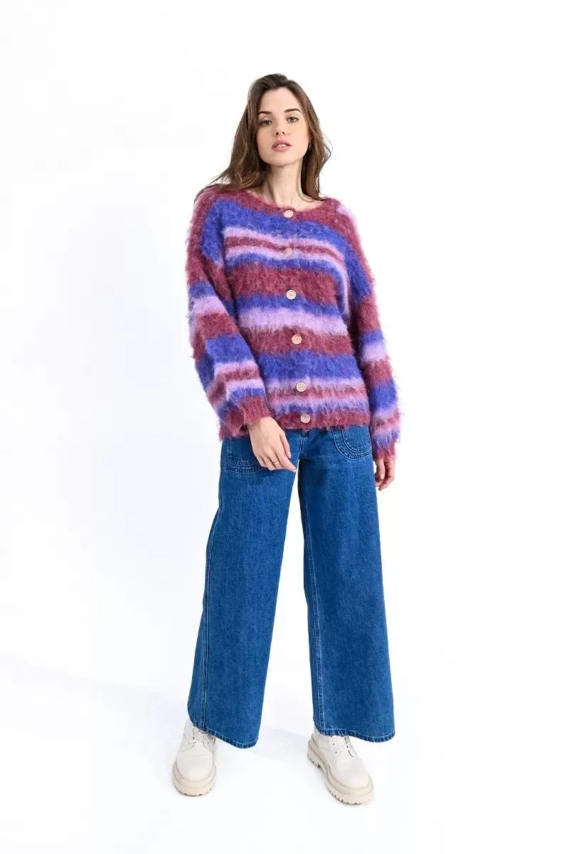 Super Soft Striped Cardi