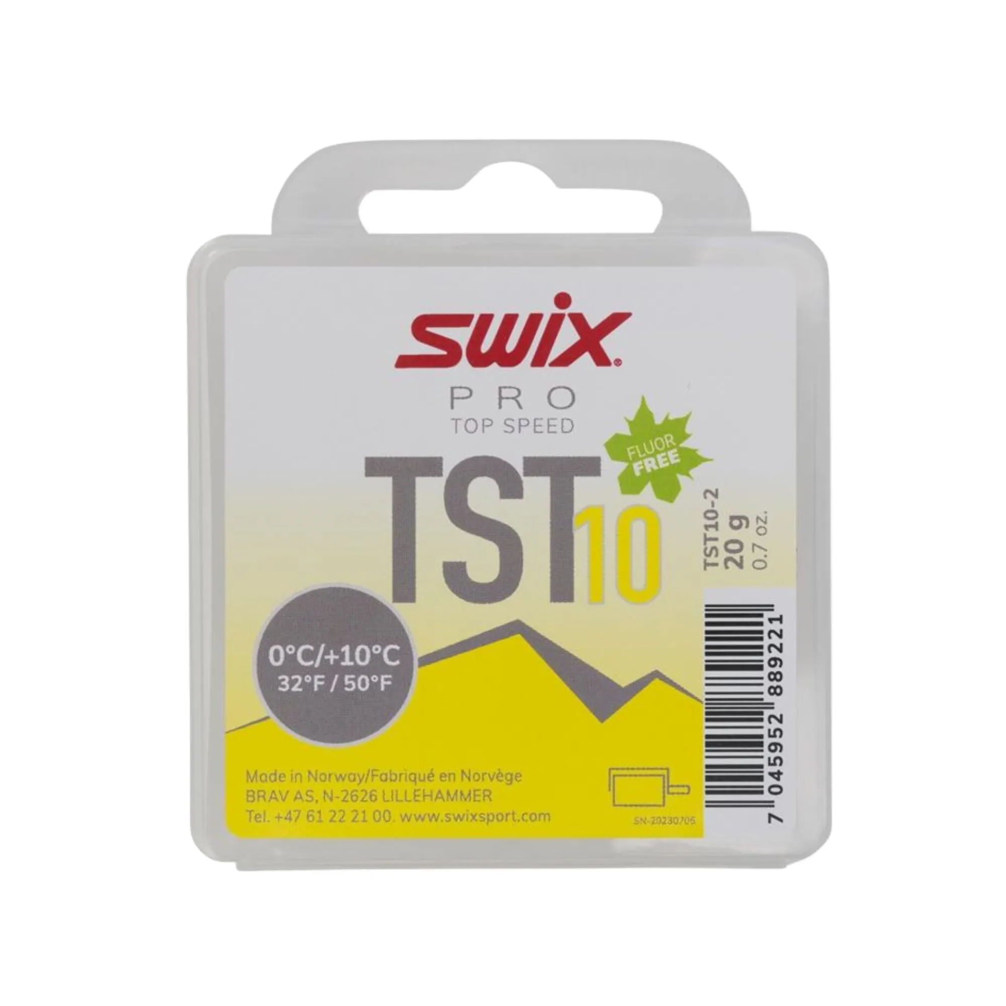 Swix TS10 Turbo 0c to  10c Wax