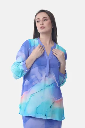 TEMPER BLUE - MILANO SHIRT