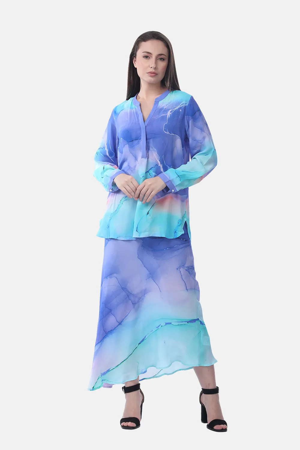 TEMPER BLUE - MILANO SHIRT