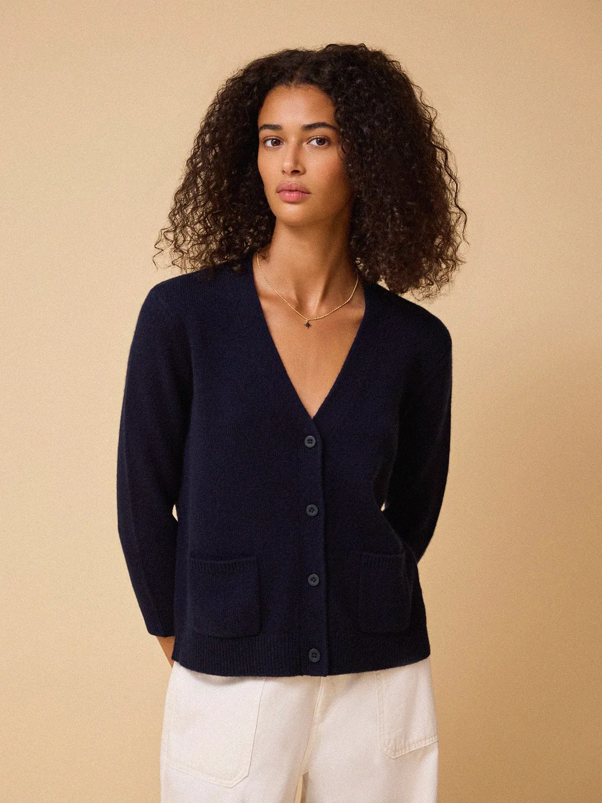 Thea Cardigan - Navy
