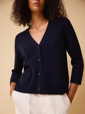 Thea Cardigan - Navy