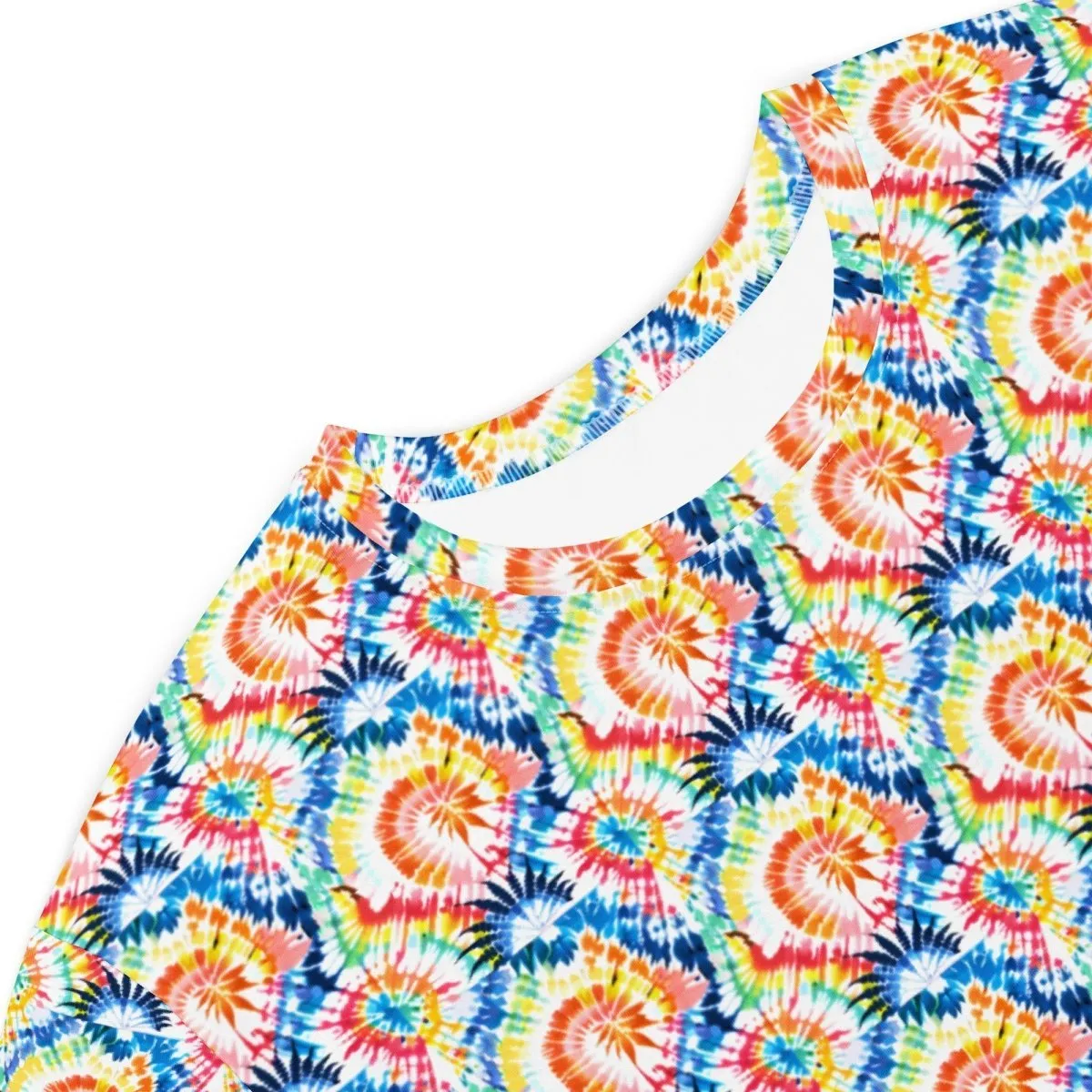 Tropical Wave T-Shirt Dress
