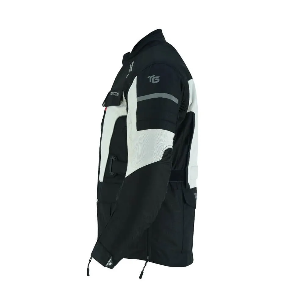 Tuff Gear Motorcycle Waterproof Armour Textile Jacket - Adventure