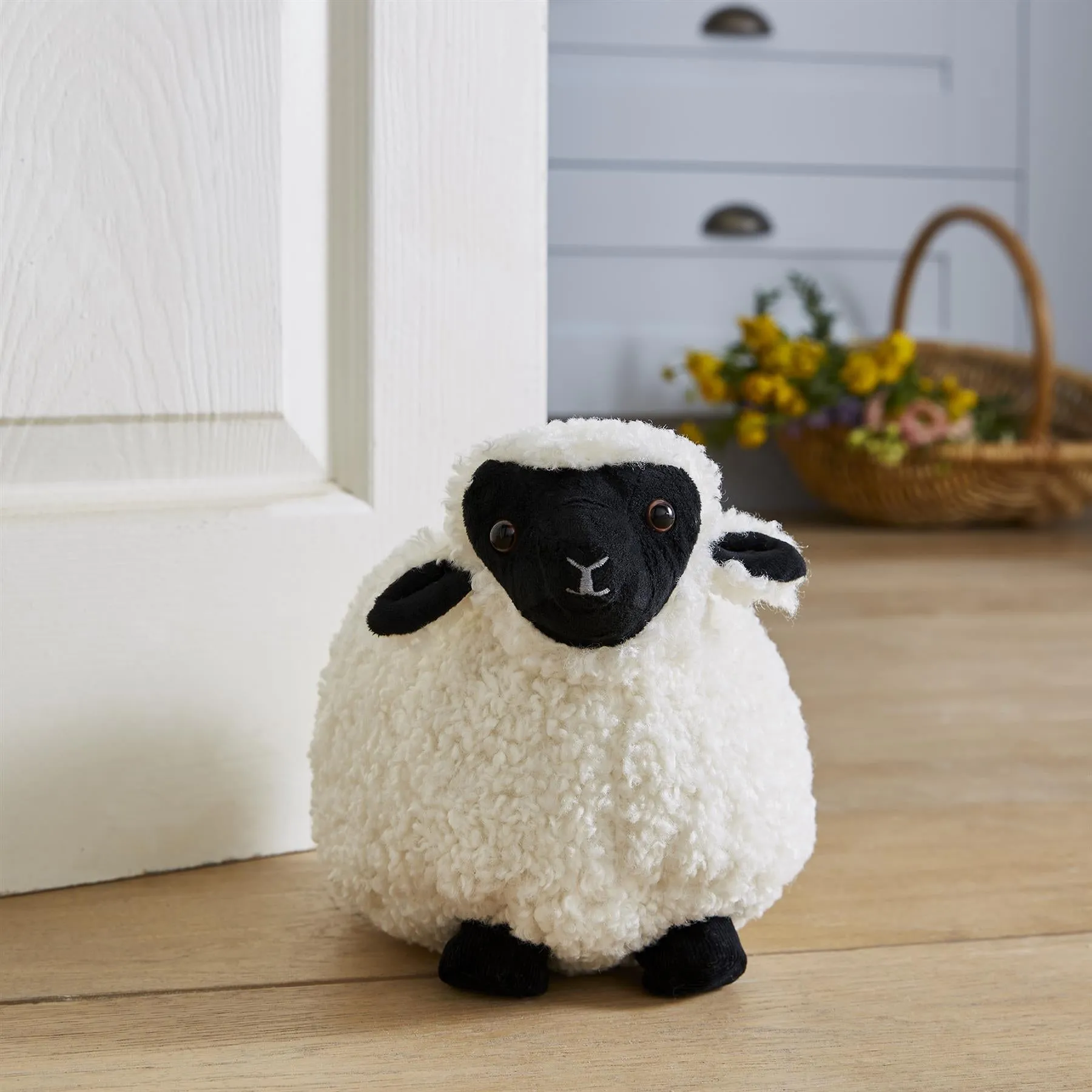 Ulster Weavers Finbar Sheep Doorstop - Shaped One Size in Natural