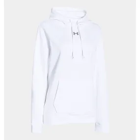 Under Armour Women's White Storm Armour Fleece Hoodie