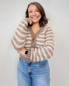 Vada Striped Cardigan
