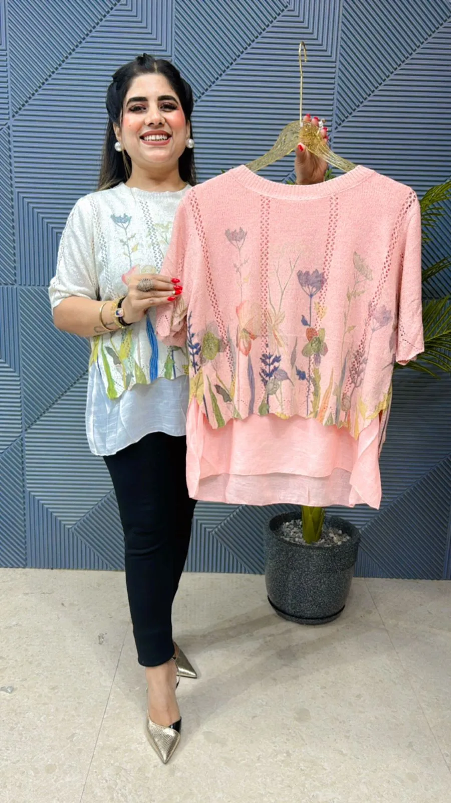 Very Comfy Summer Double Layer Top GGR1085