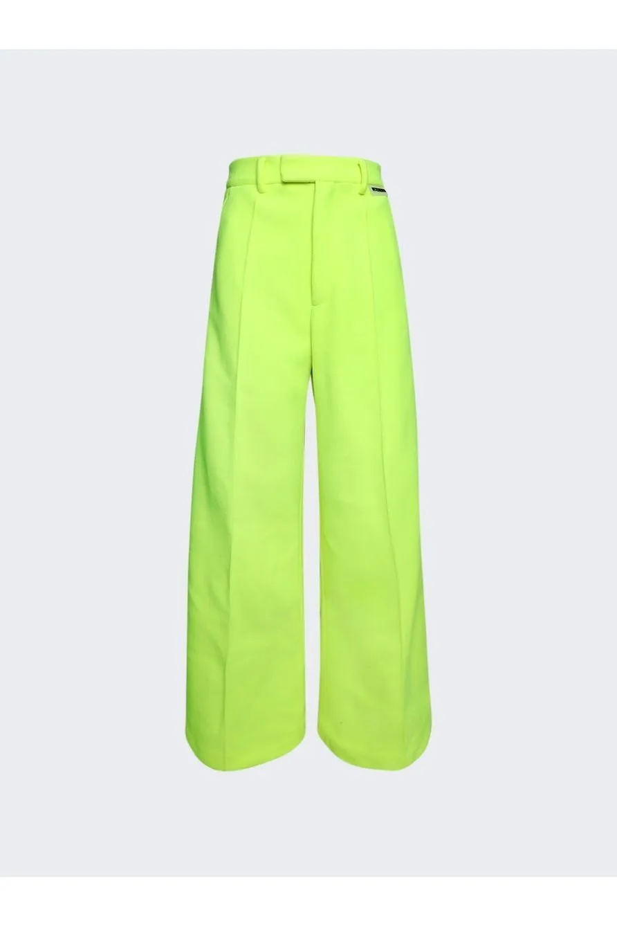 VETEMENTS | Fleece Tailored Pants - Yellow