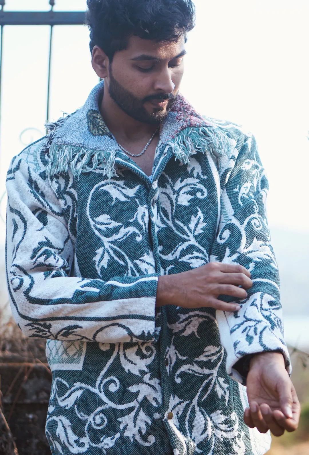 Vintage Tapestry Shacket #48