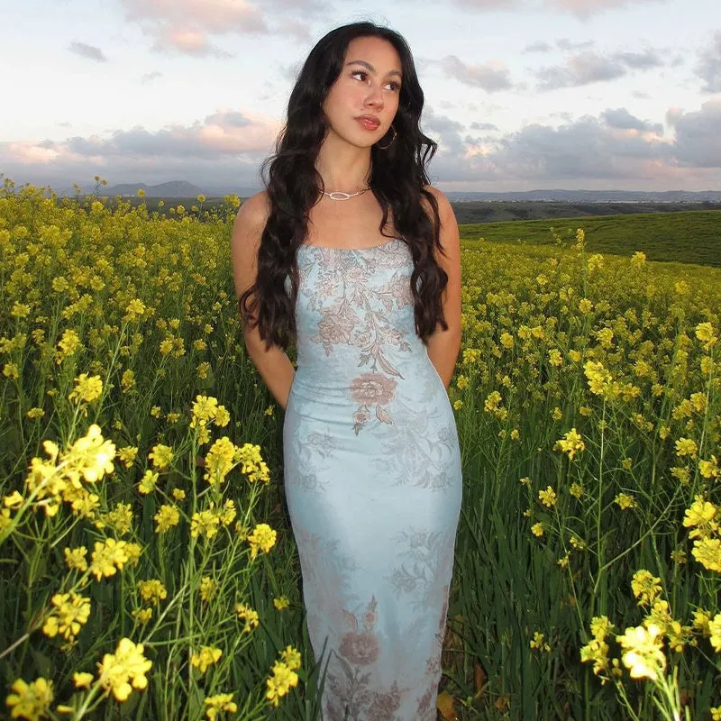 Vvsha Keaton Slim Maxi Dress