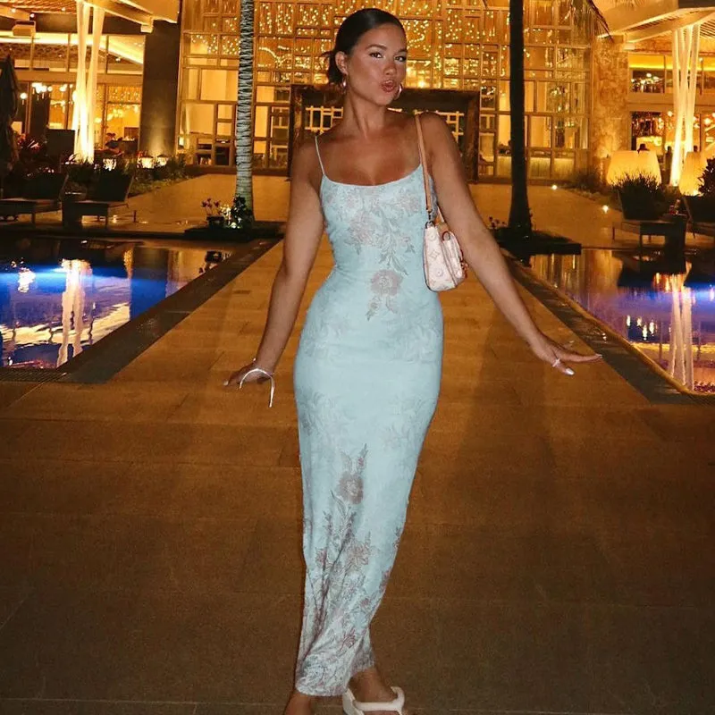 Vvsha Keaton Slim Maxi Dress