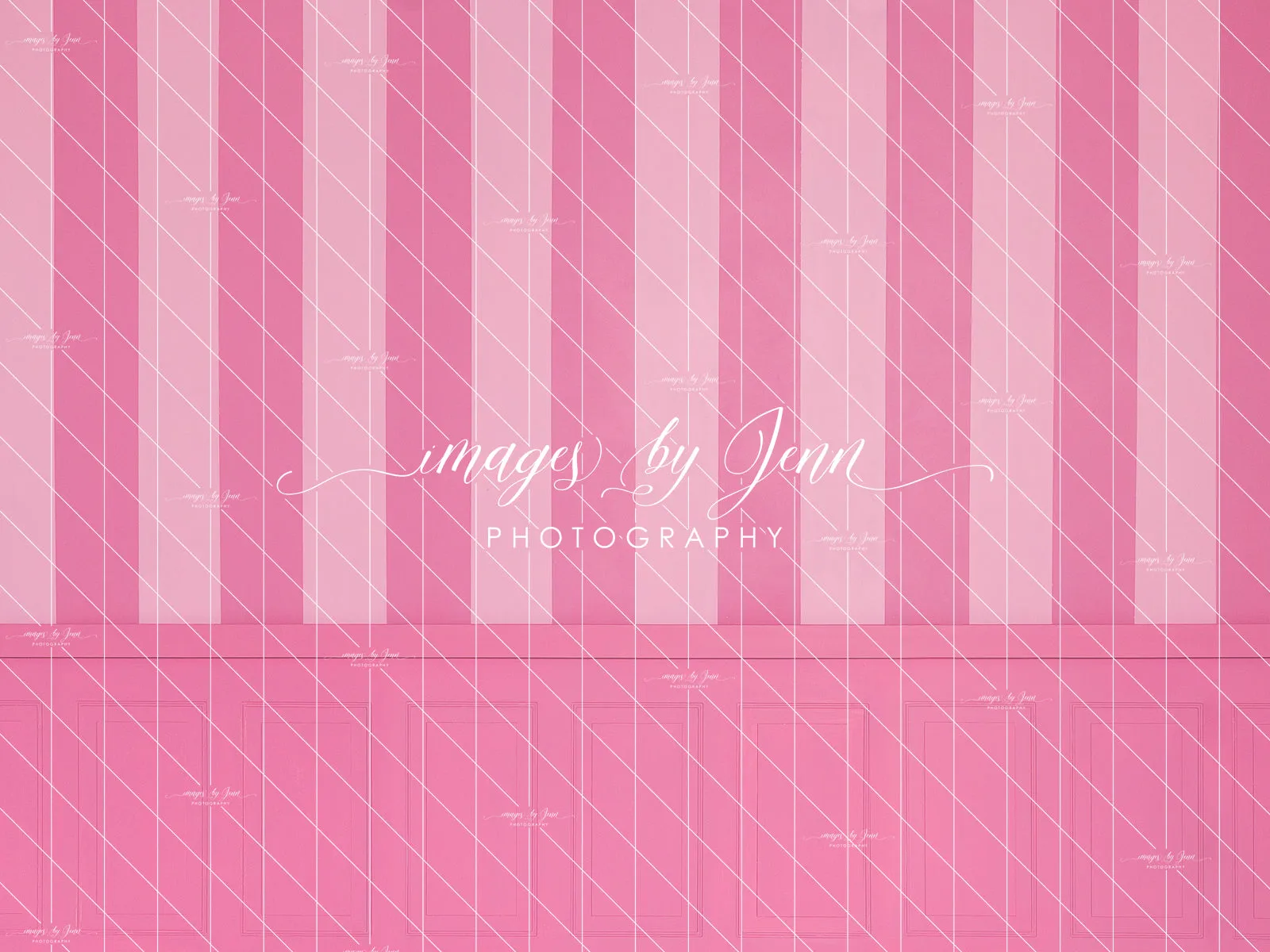 Watermelon Stripe Half Wall (JG)