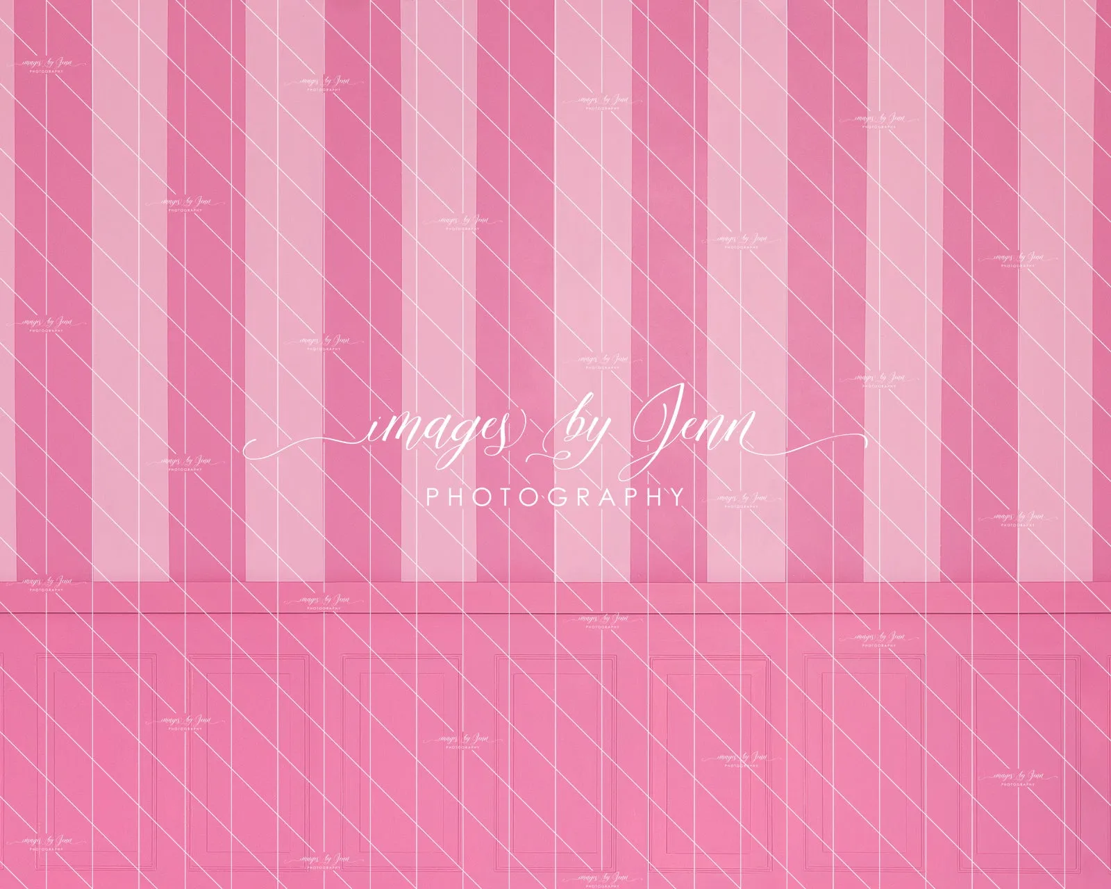 Watermelon Stripe Half Wall (JG)