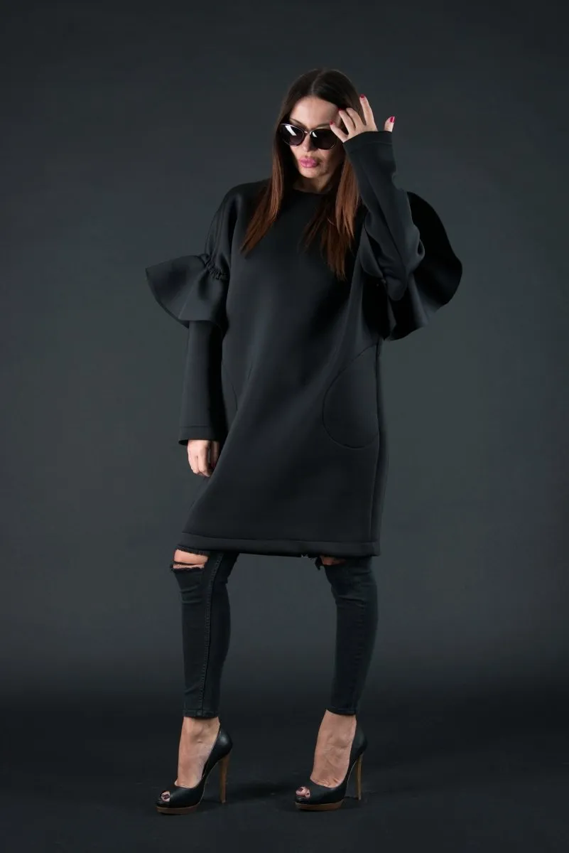 Winter Neoprene Dress ESTER