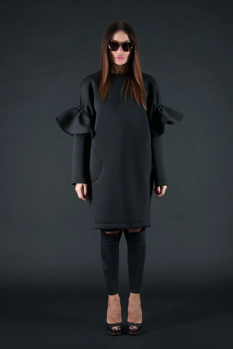 Winter Neoprene Dress ESTER