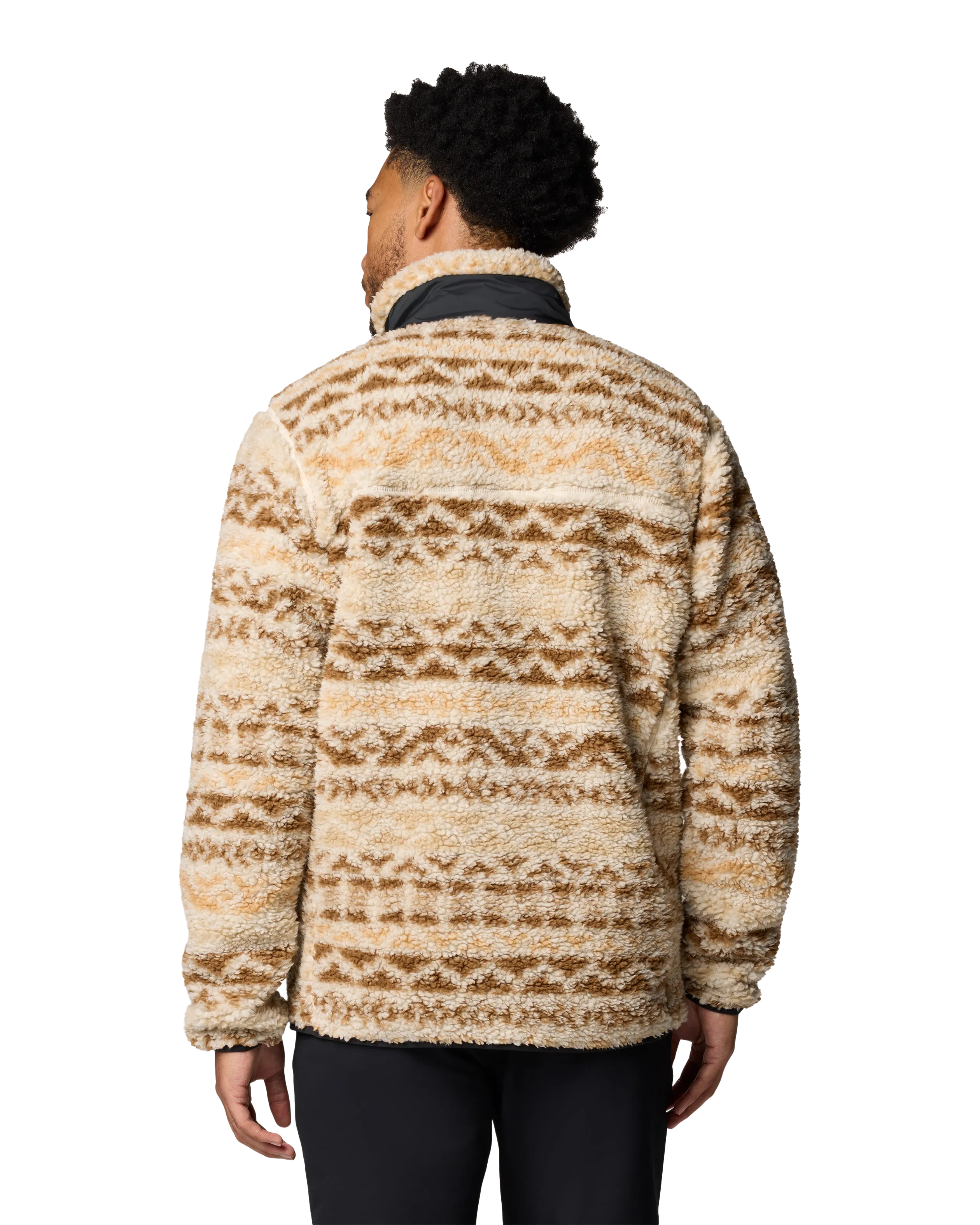 Winter Pass Printed Fleece II Jacket in Dark Stone & Delta Madras Multi