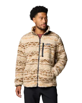 Winter Pass Printed Fleece II Jacket in Dark Stone & Delta Madras Multi