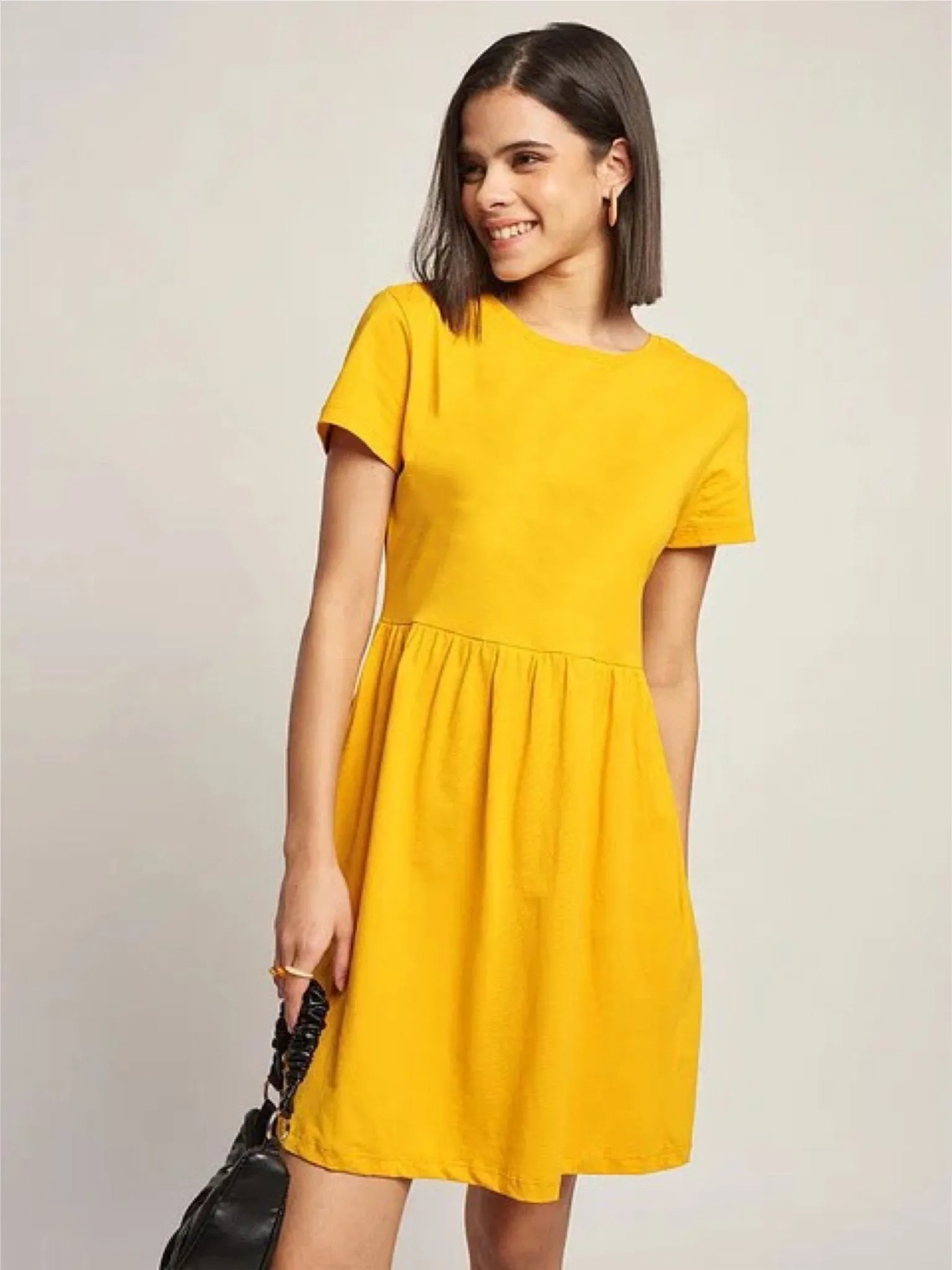 Women Oversized Gathered Dresses