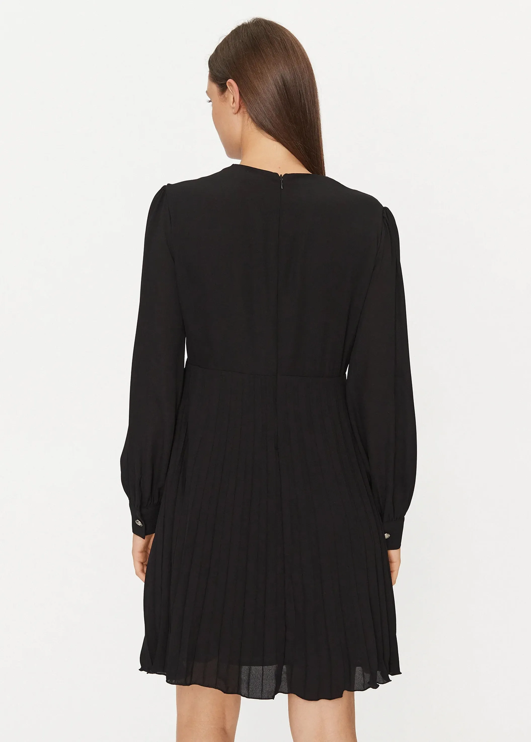 Women's Beads Dress,Black