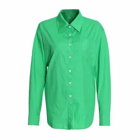 Women's Green Loose Shirt