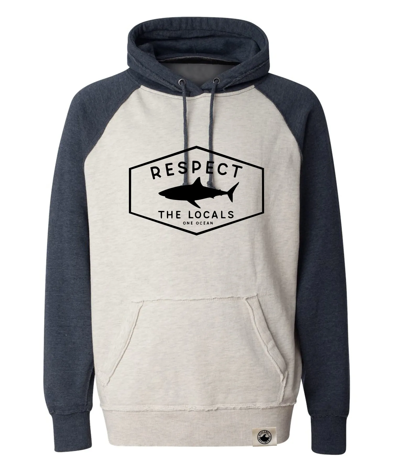 WS - Respect The Locals Two Toned Hoodie