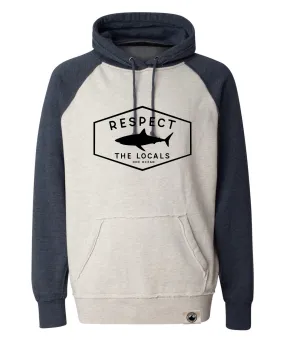 WS - Respect The Locals Two Toned Hoodie